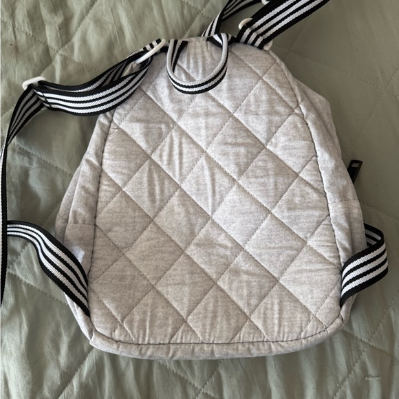 Adidas Light Gray Backpack with Black Interior - Picture 2 of 5